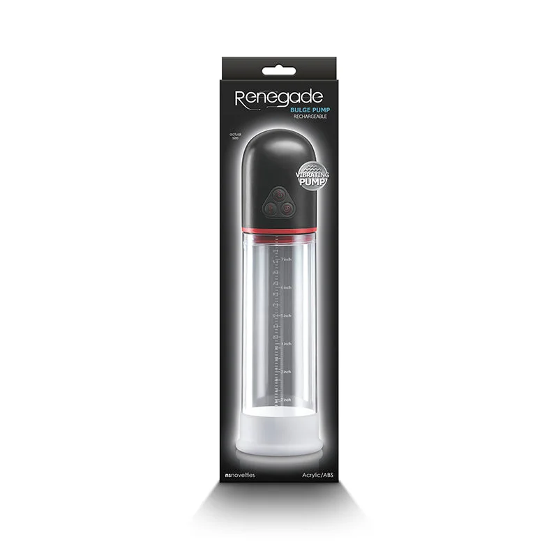 Renegade Bulge Vibrating Pump Black