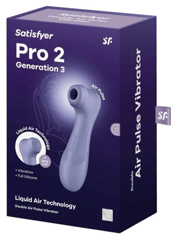 Satisfyer Pro 2 Gen 3 Air Pulse Vibrator Lilac