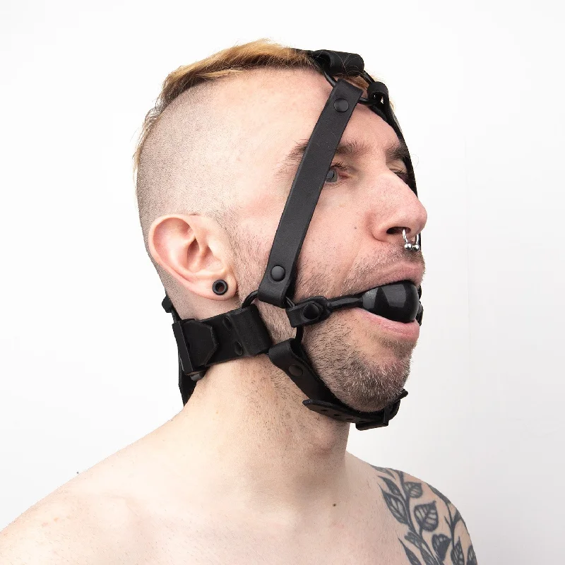 Ball Gag Head Harness