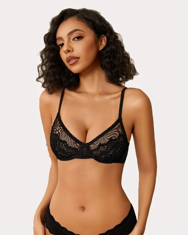 Minimizer Bras Sheer Balconette