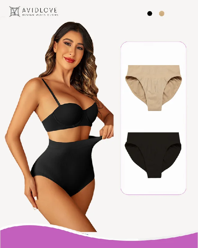 2 Pack Tummy Shapewear Control Panties