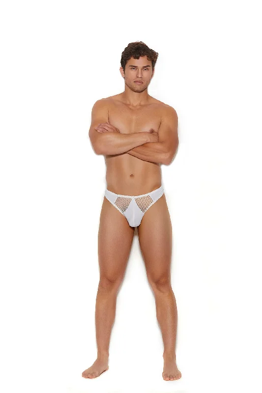 Men's Fishnet & Lycra Thong