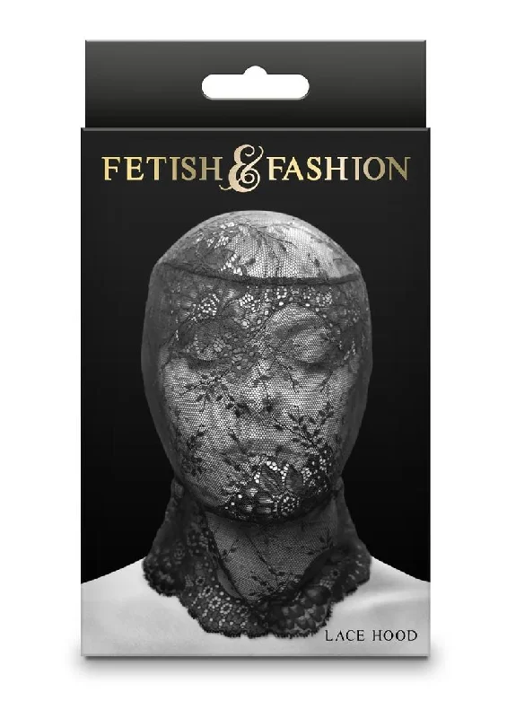 Fetish and Fashion Lace Hood