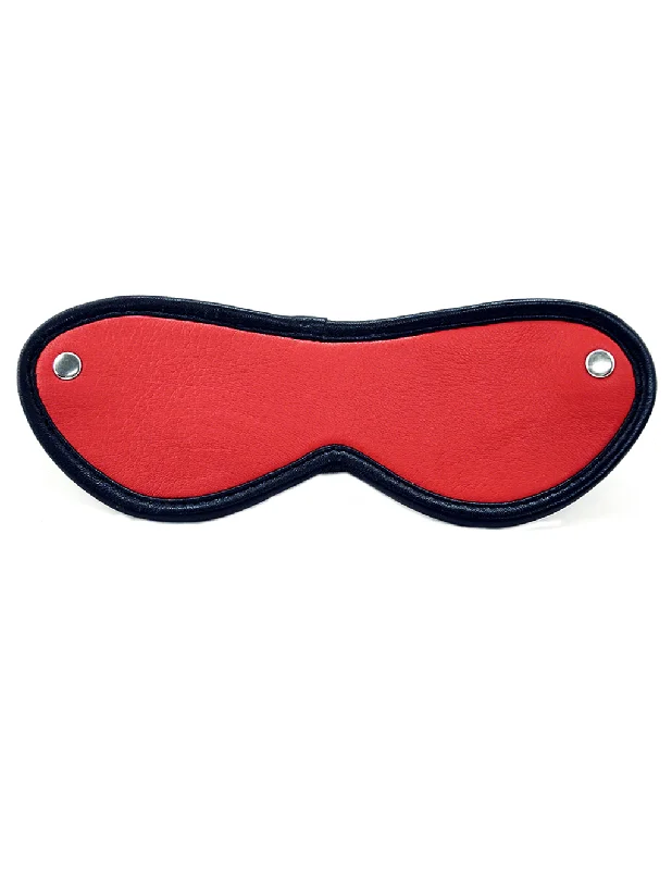 Rouge Leather Blindfold