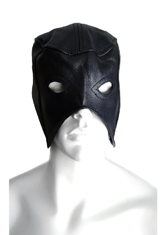 Rouge Leather Half Mask