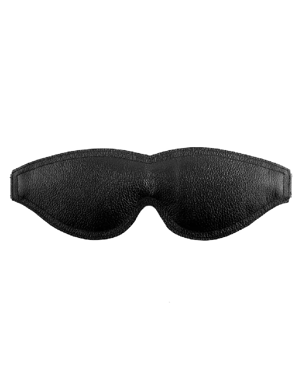 Rouge Leather Padded Blindfold