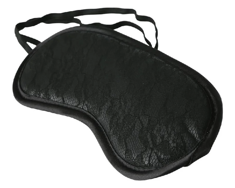 Sincerely Sportsheets Lace Blindfold Black