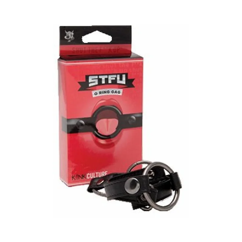 STF Up O Ring Gag Black