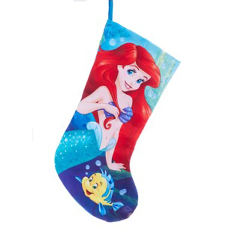 Disney, The Little Mermaid, Princess Ariel Christmas Stocking, 19 Inches, 1 Count