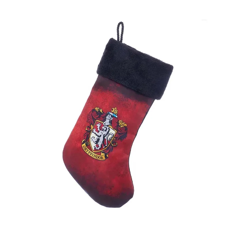 Harry Potter Gryffindor Crest Christmas Stocking, 19 Inches, 1 Count