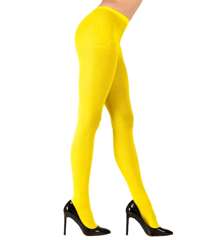 Neon Yellow Tights